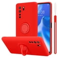 thumbnail image 1 of Cadorabo Case for Huawei P40 LITE / NOVA 7i Cover Screen Protection TPU Silicone Gel Back case Fokus Ring, 1 of 9