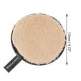 thumbnail image 3 of Unique Bargains 1 Pc Round Facial Sponges 4.72"x4.72" Beige, 3 of 6