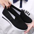 thumbnail image 4 of LASUDRAA Womens Slip-On Casual Shoes Comfortable Breathable Walking Shoes, 4 of 6