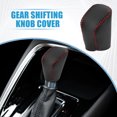 thumbnail image 2 of Unique Bargains Gear Shifting Knob Cover Automatic Transmission Lever Trim for Lexus GS 300 2018-2019 Black Red, 2 of 6