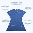 thumbnail image 2 of Sleeping Baby Zipadee-Zip Baby Swaddle Sack 6-12 Months - 2 Pack - Navy, 2 of 8