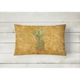 thumbnail image 2 of Carolines Treasures 8654PW1216 Pineapple Canvas Fabric Decorative Pillow, 12H x16W, multicolor, 2 of 3