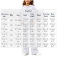 thumbnail image 4 of Ixbnca 2 Piece Outfits for Kids Girls Long Sleeve Hooded Sweatshirts High Waist Flare Pants Bow Fashion Clothes, 4 of 7