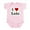 Petal Pink, variant on CafePress - I Love Lolo Infant Bodysuit - Baby Light Bodysuit, Size Newborn - 24 Months