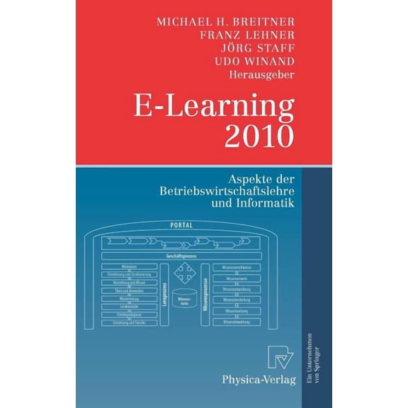 E-Learning 2010: Aspekte Der Betriebswirtschaftslehre Und Informatik, (Hardcover)