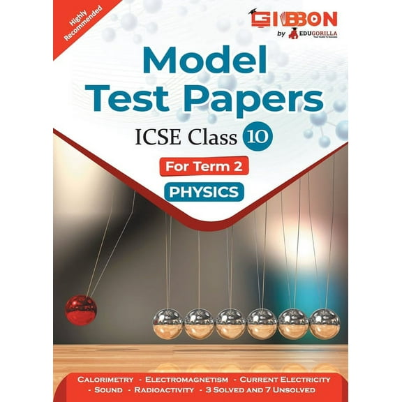 Model Test Papers For ICSE Physics - Class X (Term 2), (Paperback)