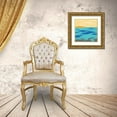 thumbnail image 3 of Sierer, Trish 15x15 Gold Ornate Wood Framed with Double Matting Museum Art Print Titled - Calm Surf, 3 of 4