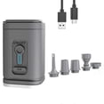 thumbnail image 1 of Electric Air Pump with Lights Wireless Air Compressor USB Charging Inflator/Deflator Pumps for Outdo, 1 of 5