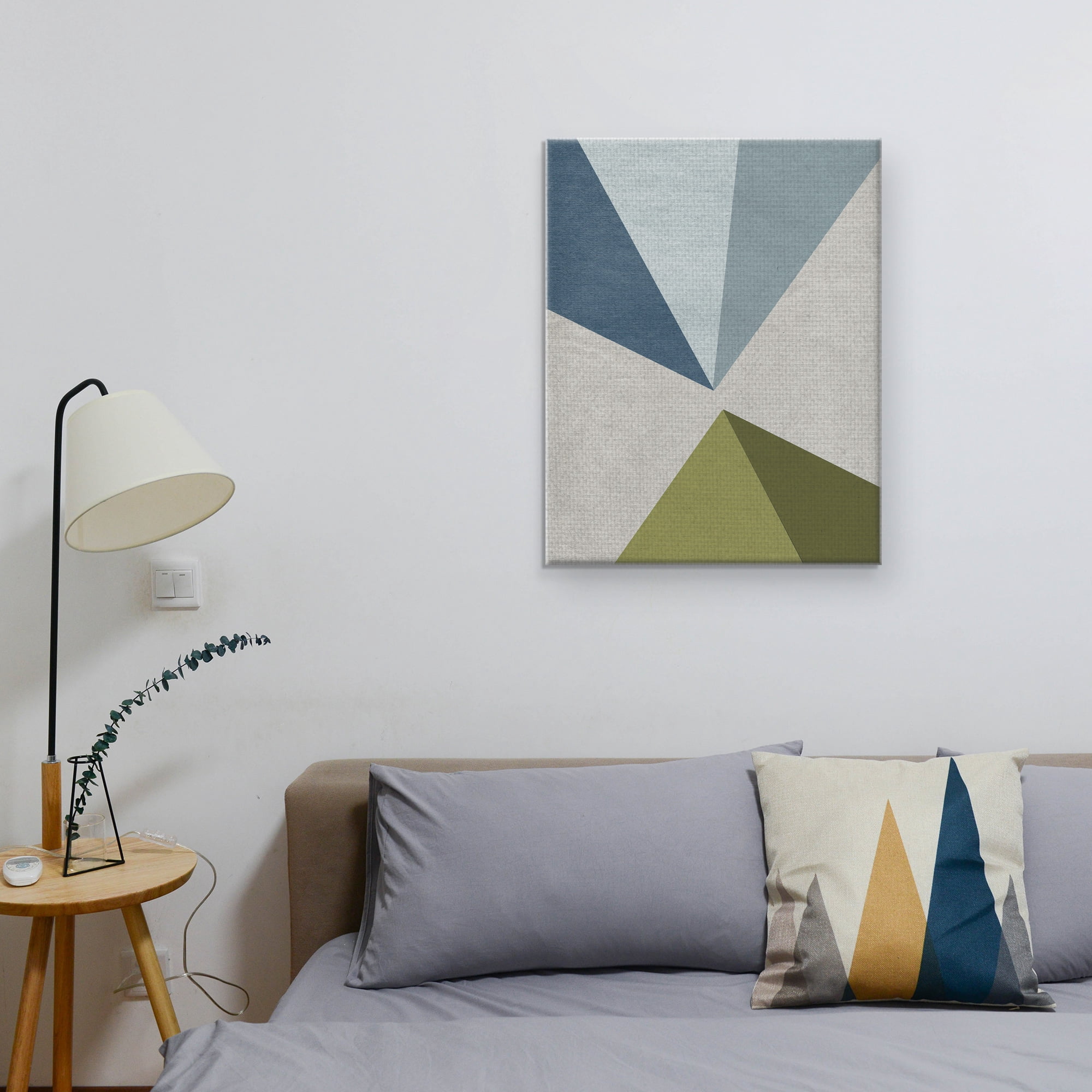 Masterpiece Art Gallery New Linen Geometrics E by GI ArtLab Canvas Art Print 22" x 28"