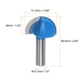 thumbnail image 2 of Uxcell 2packs Router Bit Core Box 1/2 Shank 1-5/8 Inch Cutting Dia. 2 Flutes Carbide Cutter, 2 of 5