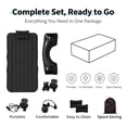 thumbnail image 2 of SOTOS Car Air Mattress for SUV Backseat Flocked Top with Pillow, Portable Inflatable Bed with Electric Pump for Road Trip Camping, 2 of 9