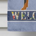thumbnail image 4 of Carolines Treasures CK3672CHF Prague Ratter Bienvenue Drapeau Toile Maison Taille, 4 of 4