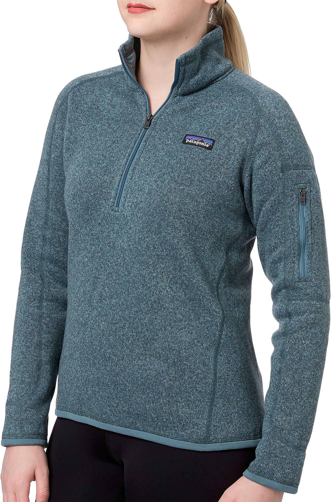 walmart womens fuzzy quarter zip