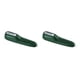 thumbnail image 3 of Inteprter Utensilios de cocina ligeros, peladores de verduras multifuncionales y convenientes, cuchillo ancho para frutas verde oscuro 2piezas, 3 of 4