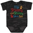 thumbnail image 3 of Inktastic My Grammy and Grampy Love Me Boys or Girls Baby Bodysuit, 3 of 5