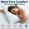 thumbnail image 4 of Bed Pillows for Sleeping-2 Pack Queen King Cooling Pillow for Side Back Stomach Sleepers, 4 of 5