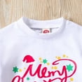 thumbnail image 6 of URMAGIC 0-18M My First Christmas Baby Girl Clothes Cute Baby Girl Christmas Romper + Pants 2PCS Baby Girl Outfits, 6 of 10