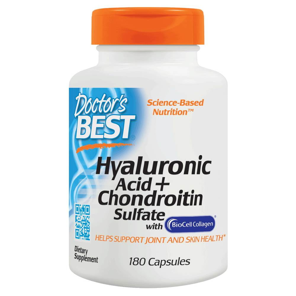 Doctor's Best Hyaluronic Acid + Chondroitin Sulfate with BioCell