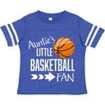 thumbnail image 3 of Inktastic Auntie's Little Basketball Fan Boys or Girls Toddler T-Shirt, 3 of 5