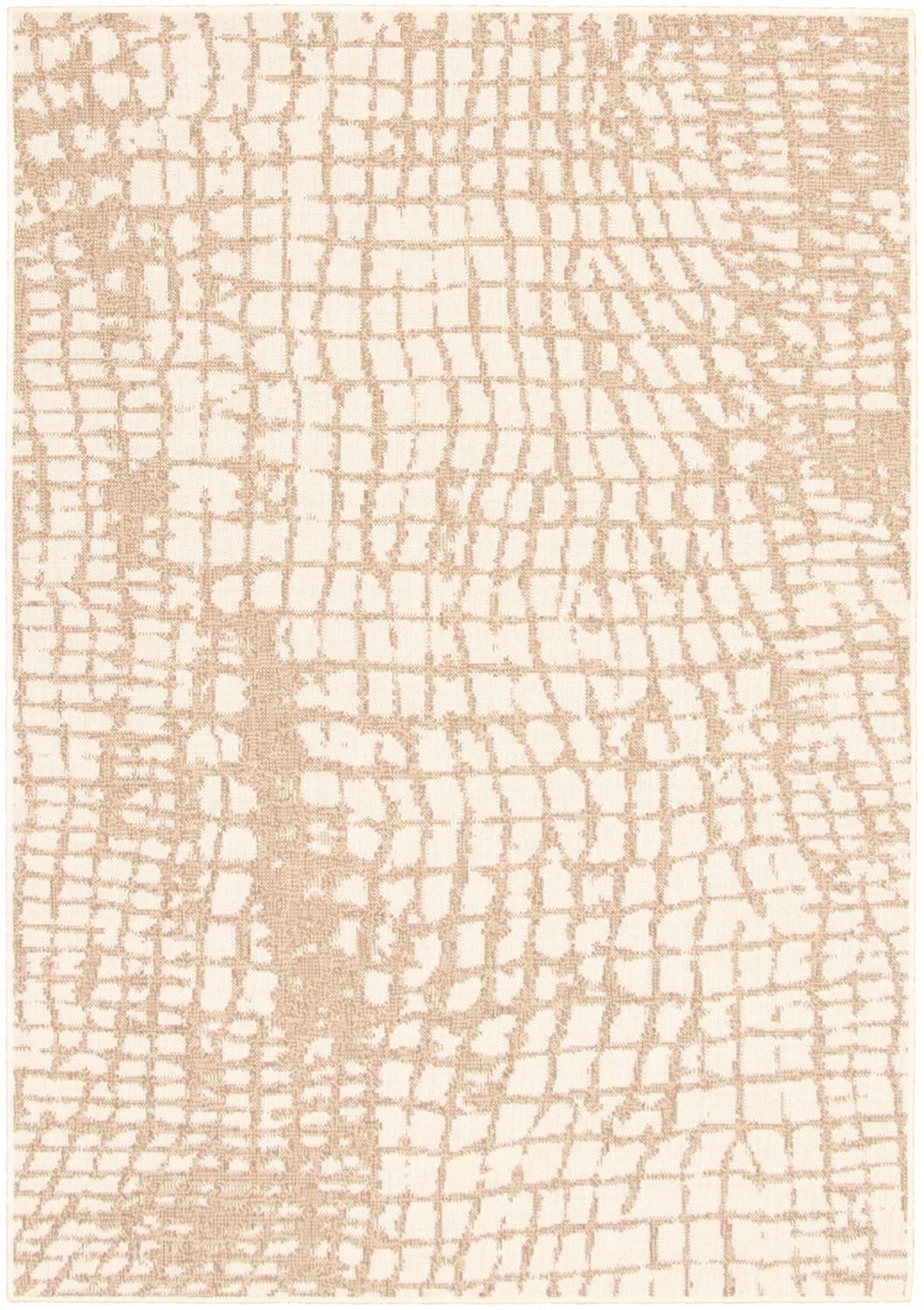 ECARPET Indoor Outdoor Area Rug for Patio, Deck, Living Room Sisal Safari Collection