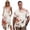 Koi Fish Lotus Ink, variant on Uorisanigo Green Leaf Couples' Outfits Husban and Wife Clothing Short Sleeve Shirt for Men Fashion Hawaiian Tops and Women's Tank Dress Flowy Beach Vacation Sundress