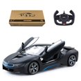 thumbnail image 1 of Coche teledirigido BMW i8 a escala 1:14, modelo de coche controlado por Radio, máquina de Puertas Abiertas automática, regalo para niños y adultos Rastar Fivean unisex, 1 of 2
