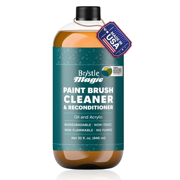 Limpiador de pinceles Bristle Magic 946 ml para óleo y acrílico