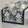 thumbnail image 1 of Vargottam Double Layer Cotton Table Runner with Border - Tropical Print, Machine Washable - Dining Table Dcor for Farmhouse & Modern Homes, 1 of 6