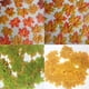 thumbnail image 4 of De Hoja De Arce Artificial Otoño Hojas Artificiales Manualidades Halloween Boda Decoración De Fiesta De Navidad 100 Piezas Eigraketly HA037958-00, 4 of 6