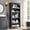Grey, variant on SinCiDo Tall Arched Bathroom Storage Cabinet with Adjustable Shelves, 5-Tier Bathroom Cabinet for Bathroom, Kitchen, Living Room, Natural