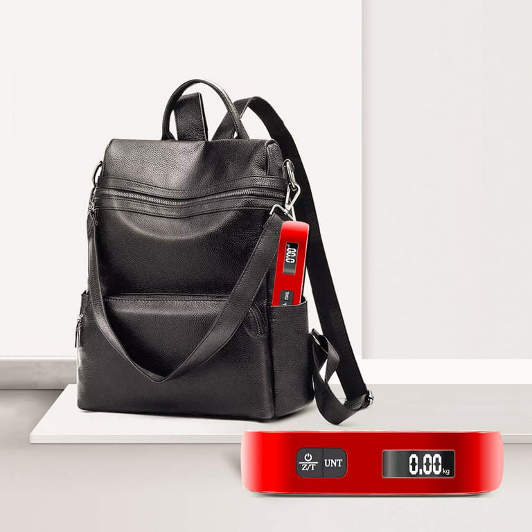 EL01 Digital Luggage Scale 110LB /50 KG - Red