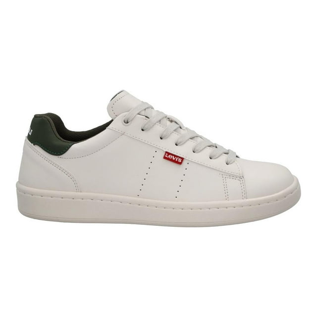 Tenis Levi's Hombre Ajustable Casual blanco 28.5