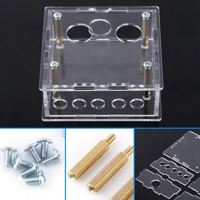 Gupbes Vacuum Tube Pre- Case, Protective Case Tube Preamp Case, For 6J1 Valve Tube Preamplifier Board Tube Preamplifier