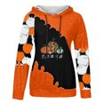 thumbnail image 4 of Sudadera Para Mujer Otoño Sudaderas Moda Casual Impreso Blusa de Manga Larga Tops Con Capucha Odeerbi ODB145973, 4 of 5