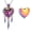 Rainbow/White, variant on Stainless Steel Dreamcather Heart Urn Pendant Cremation Jewelry for Ashes Holder Memory Necklace Memorial Jewelry