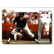 Carlton Fisk 1992 Upper Deck MLB #571 Baseball Card Chicago White Sox