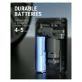 thumbnail image 4 of 6000mAh Mini Electric Air Pump, 150PSI Electric Bike Pump, Portable Air Compressor with Digital Display, LED Light and USB C Port for Motorcycle, Car, Bicycle Tires, etc., 4 of 6