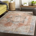 thumbnail image 2 of Surya Amelie AML-2309 31x240" Runner Chenille Rug in Terracotta Orange/Blue, 2 of 4