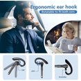 thumbnail image 2 of Auriculares Bluetooth para teléfonos móviles Auriculares inalámbricos con estuche de carga y pantalla LED inteligente, tiempo de conversación de 10 h Auriculares manos libres -mng, 2 of 5