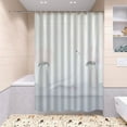 thumbnail image 5 of Pastel Painting Serene Dove Bathroom Accessory Curtain Sets Bath Curtain Anti-Slip Mats and Toilet Pad 66x72in, 5 of 8