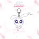 thumbnail image 4 of New-Jeans Volver Llavero Powerpuff Niñas Conejo De Dibujos Animados, 4 of 4