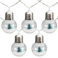 thumbnail image 2 of Northlight LED Christmas Trees in Bulbs Light Set - Warm White Lights  - 4.25' Clear Wire - 10ct, 2 of 5