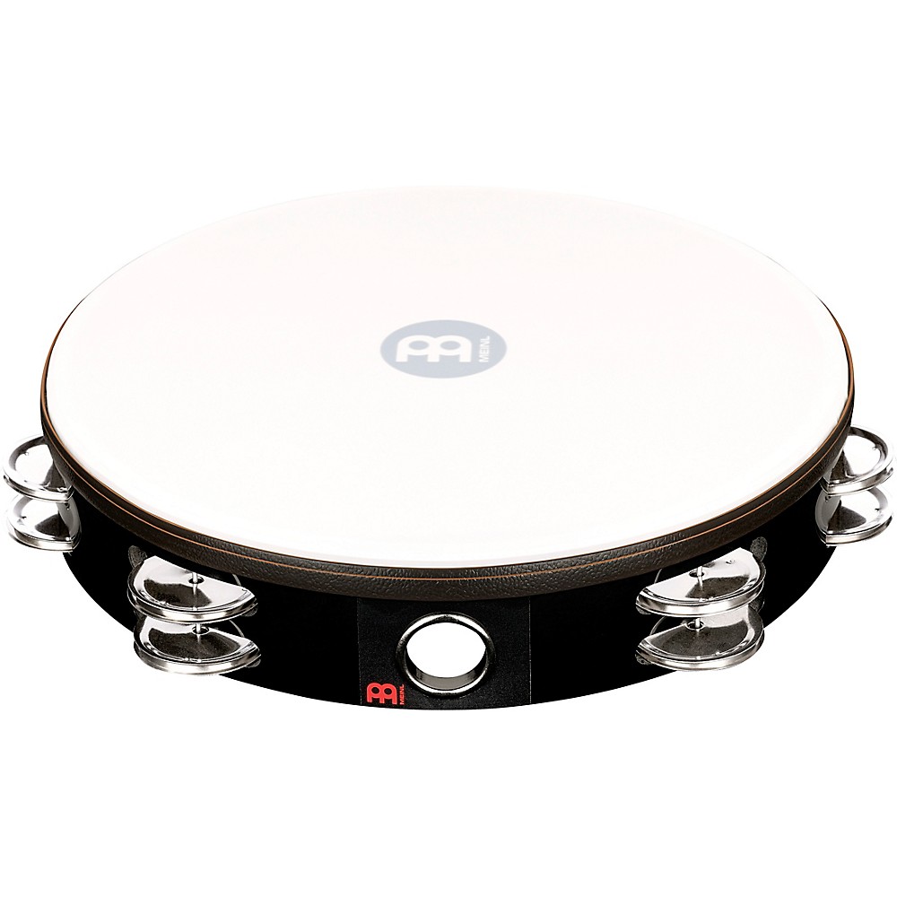Meinl Essential Tambourine with Synthetic Head and Steel Jingles 10 in