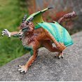 thumbnail image 4 of Dragon Figurine, Magic Dragon Figurine, Realistic Plastic Western Flying Dragon Figurine for Collection, Magic Dragon Statue,Home Decor Accessorie, Wild Dragon, 4 of 5