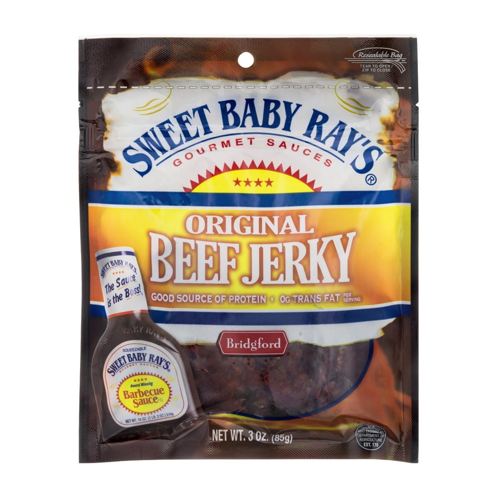 Bridgford Sweet Baby Ray's Original Beef Jerky by Bridgford Foods Corporation