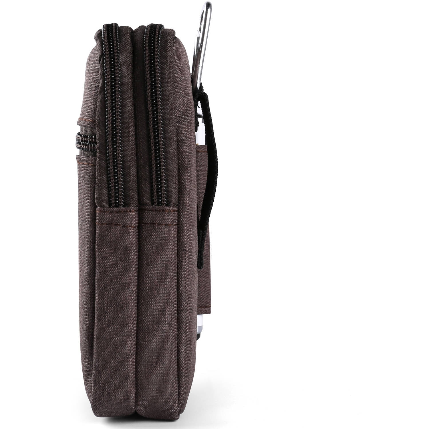 Universal Utility Travel Waist Pouch Carrying Case for Apple iPhones and Android Phone Devices