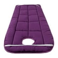 thumbnail image 1 of Almohadilla para mesa de , funda para cama de salón, transpirable con orificio para la cara para SPA, belleza gruesa Violeta, 1 of 8