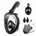thumbnail image 2 of Snorkel Mask Anti Fog Full Face Swimming Diving Scuba Goggle Mask For Adult Kids-Good, 2 of 5