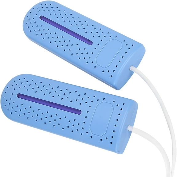 110-240V Shoe Dryer Boot Dryer Travel Shoe Dryers Warmer Foot Dryer Winter Household for Family Drying Eliminate Damp & Odor for Shoes Dormitory Shoes Dryer(blue)