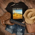 thumbnail image 6 of Artistic New Mexico State Taos Pueblo T-Shirt, Native American Heritage Tee and Southwestern Cultural Souvenir, 6 of 6